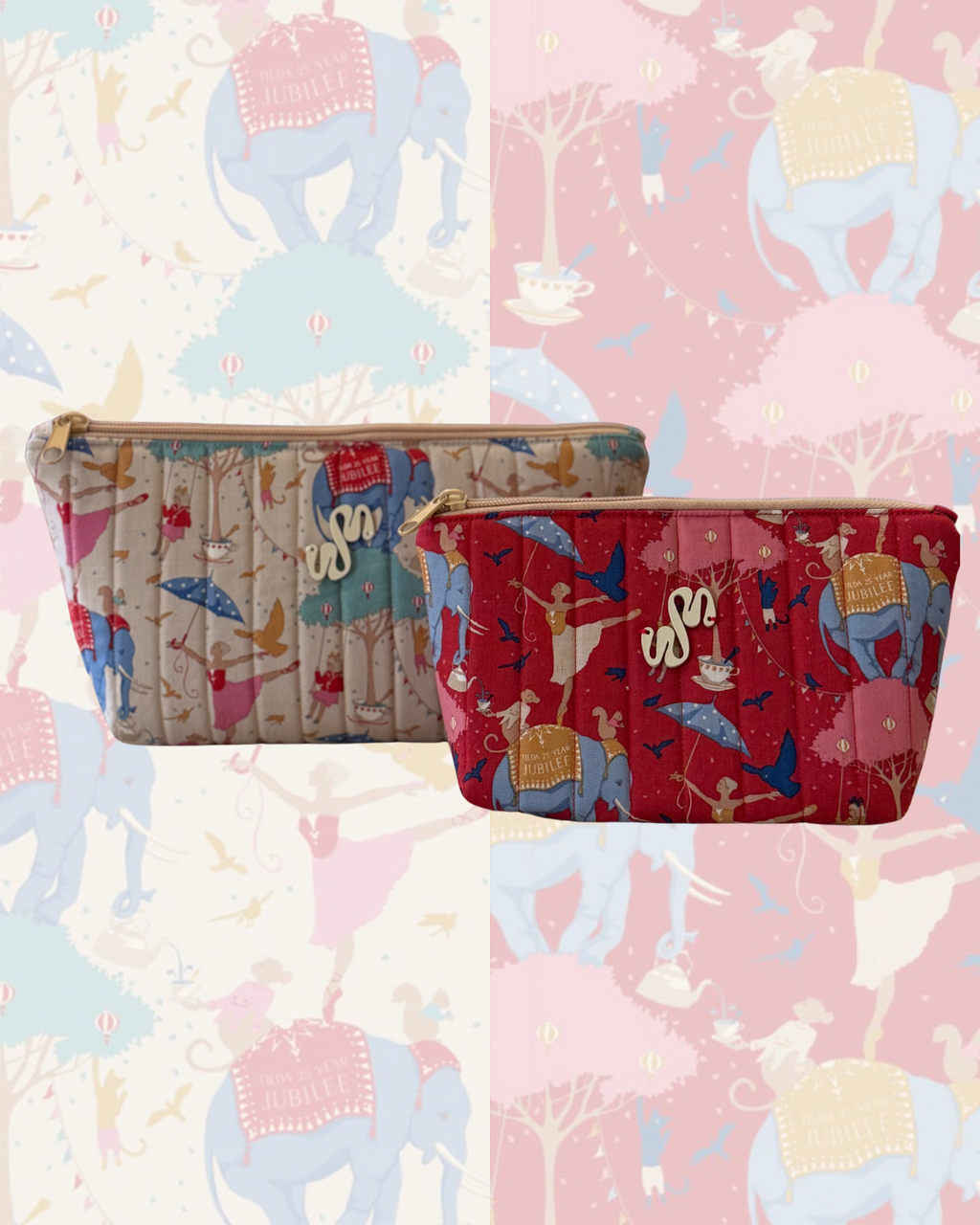 Flat Pouch Set (set of two)