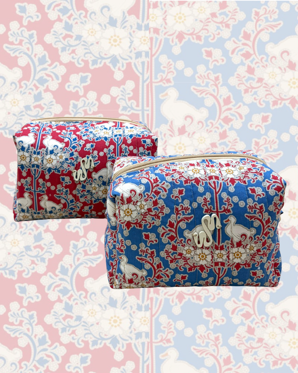 Boxy Pouch Set (set of two)